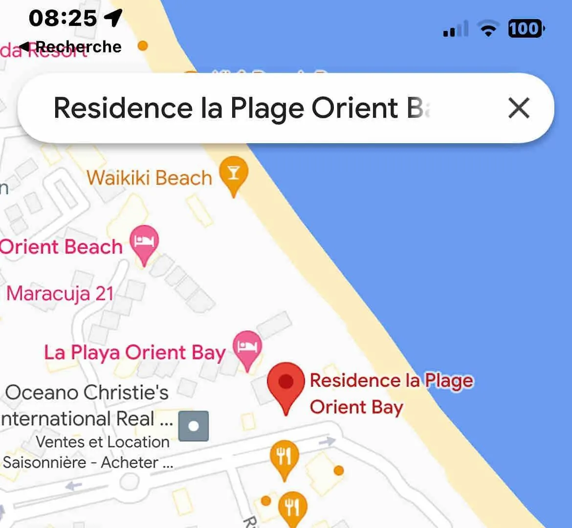 Orient Bay Beach Front Apartment